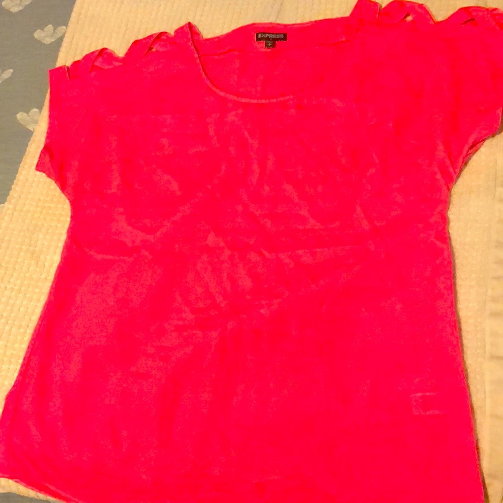 Pink blouse